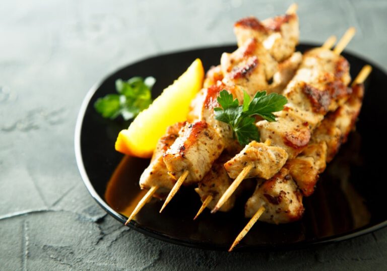 Asian-American Chicken Skewer